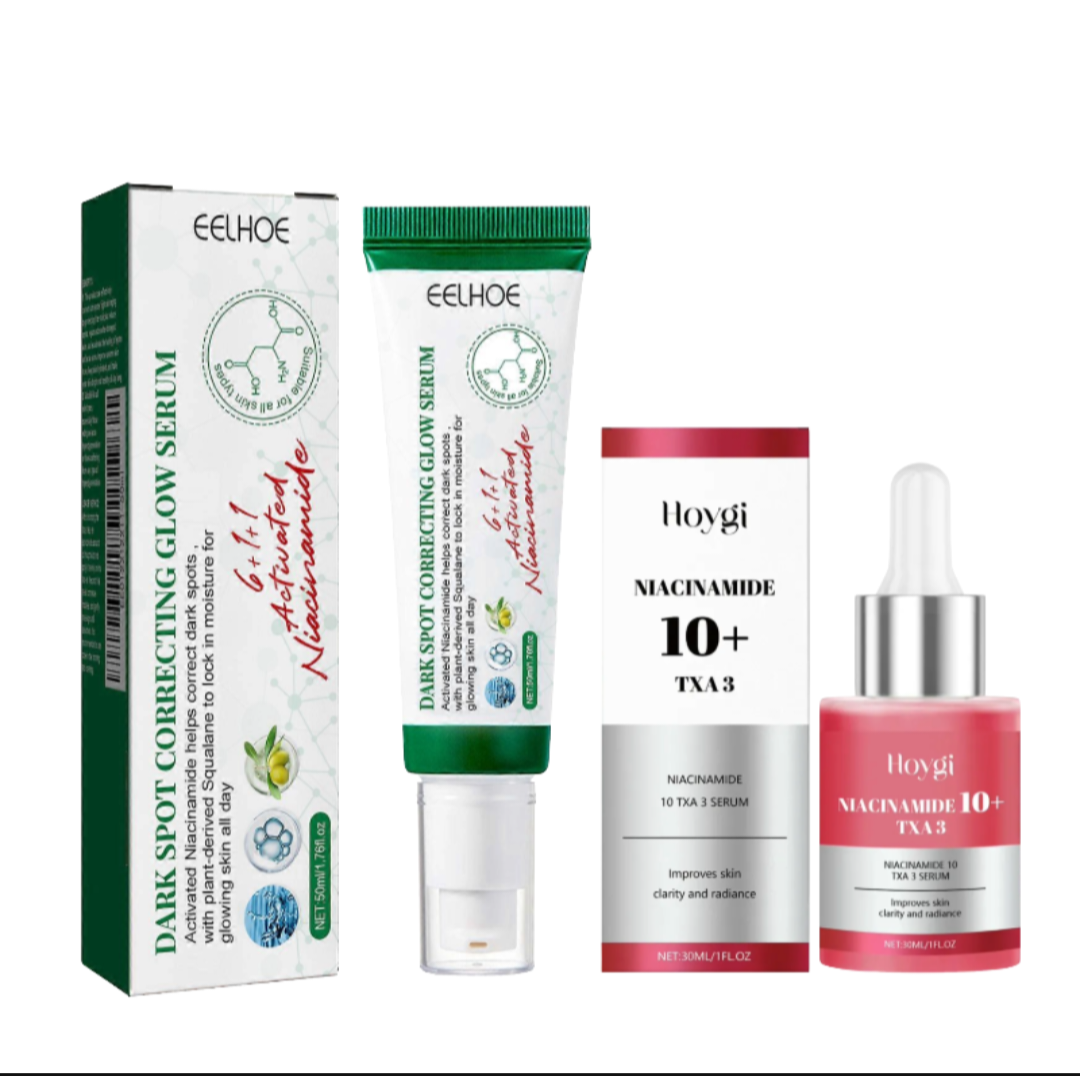 Eelhoe Dark Spot Correcting Glow Serum & Hoygi Niacinamide 10%+TXA 3% Serum